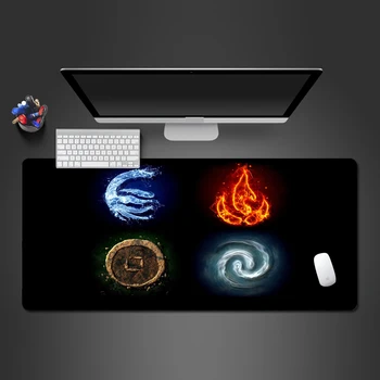 

Hot Selling Cool Anime Japan Naruto Print Locking Edge PC Computer Gaming Mouse Pad XXL Rubber Mat for Boyfriend Halloween Gifts