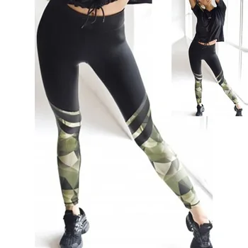 

High Waist Fitness Leggings Women Workout Push Up Legging Fashion Irregular pattern printing Bodybuilding Jeggings Women Pants