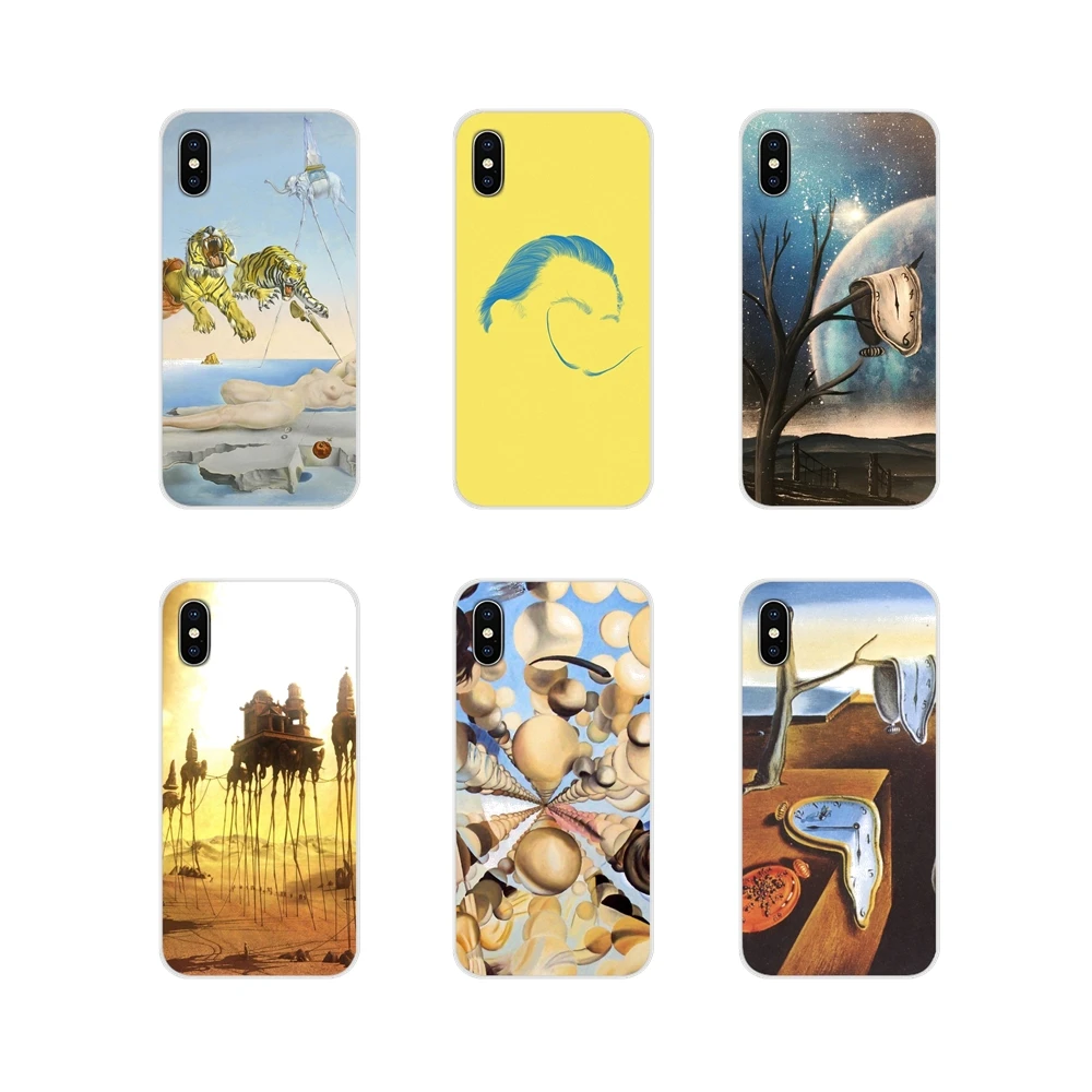 For Samsung Galaxy J1 J2 J3 J4 J5 J6 J7 J8 Plus 2018 Prime 2015 2016 2017 Accessories Phone Shell Covers Salvador Dali Art | Мобильные