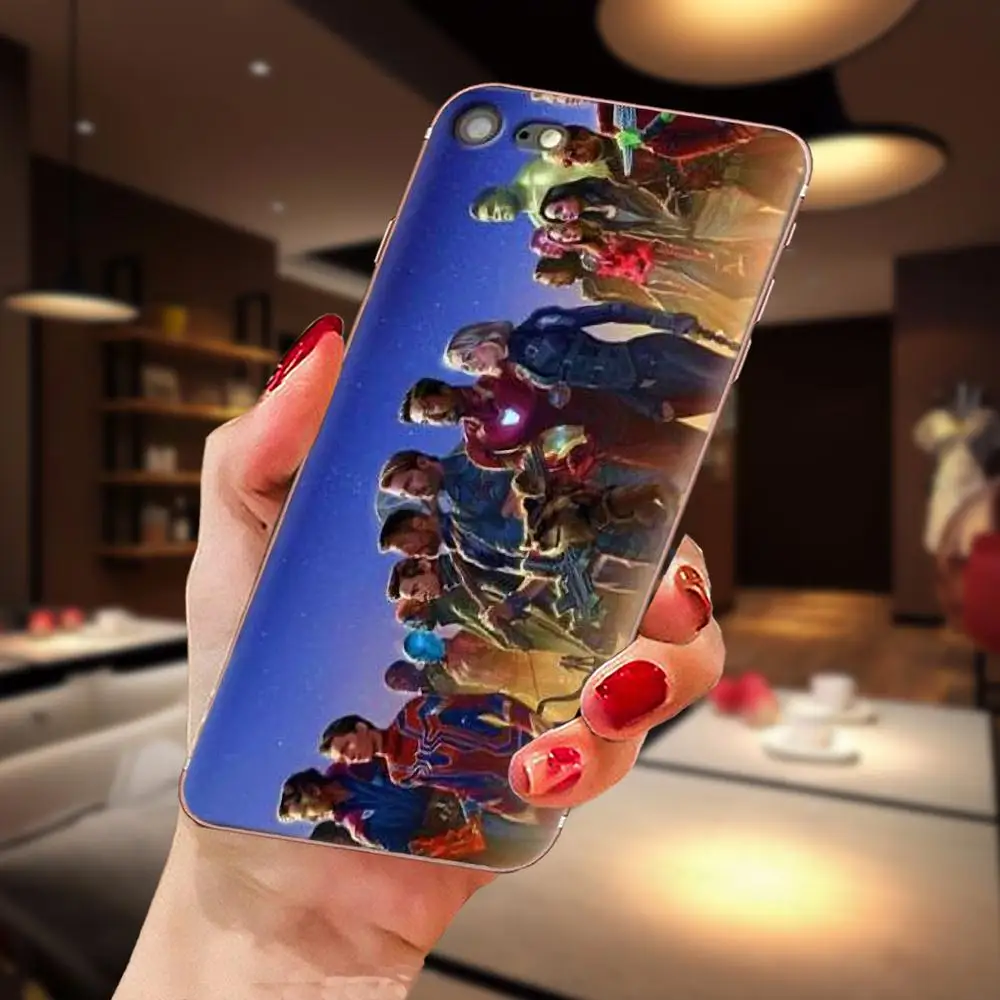 По с принтами "Marvel", "Мстители", Чехол для телефона из ТПУ с принтом Чехлы для huawei Nova 2 V20 Y3II Y5 Y5II Y6 Y6II Y7 Y9 G8 G9 GR3 GR5 GX8 Prime - Цвет: as picture