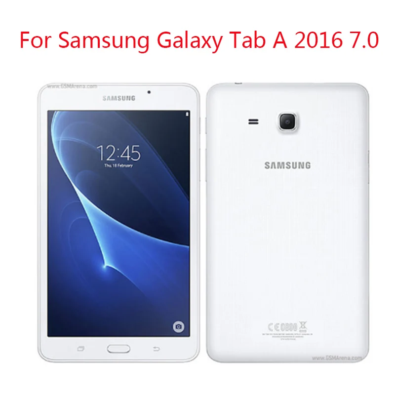 Модные Окрашенные Чехлы для Samusng Galaxy Tab A A6 7,0 дюймов SM-T280 SM-T285 флип Fundas смарт-чехол для планшета с автоматическим сном