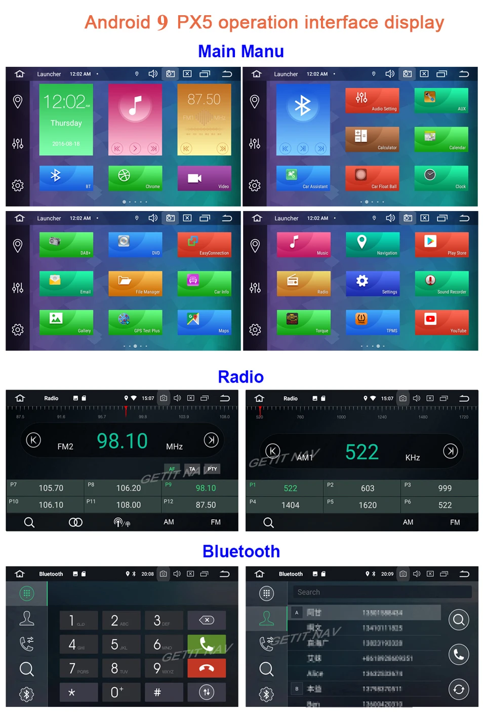 Clearance DSP 64G Android 9.0 Car Stereo Multimedia Player for Lada Vesta with wifi BT Raido GPS Navigation 16