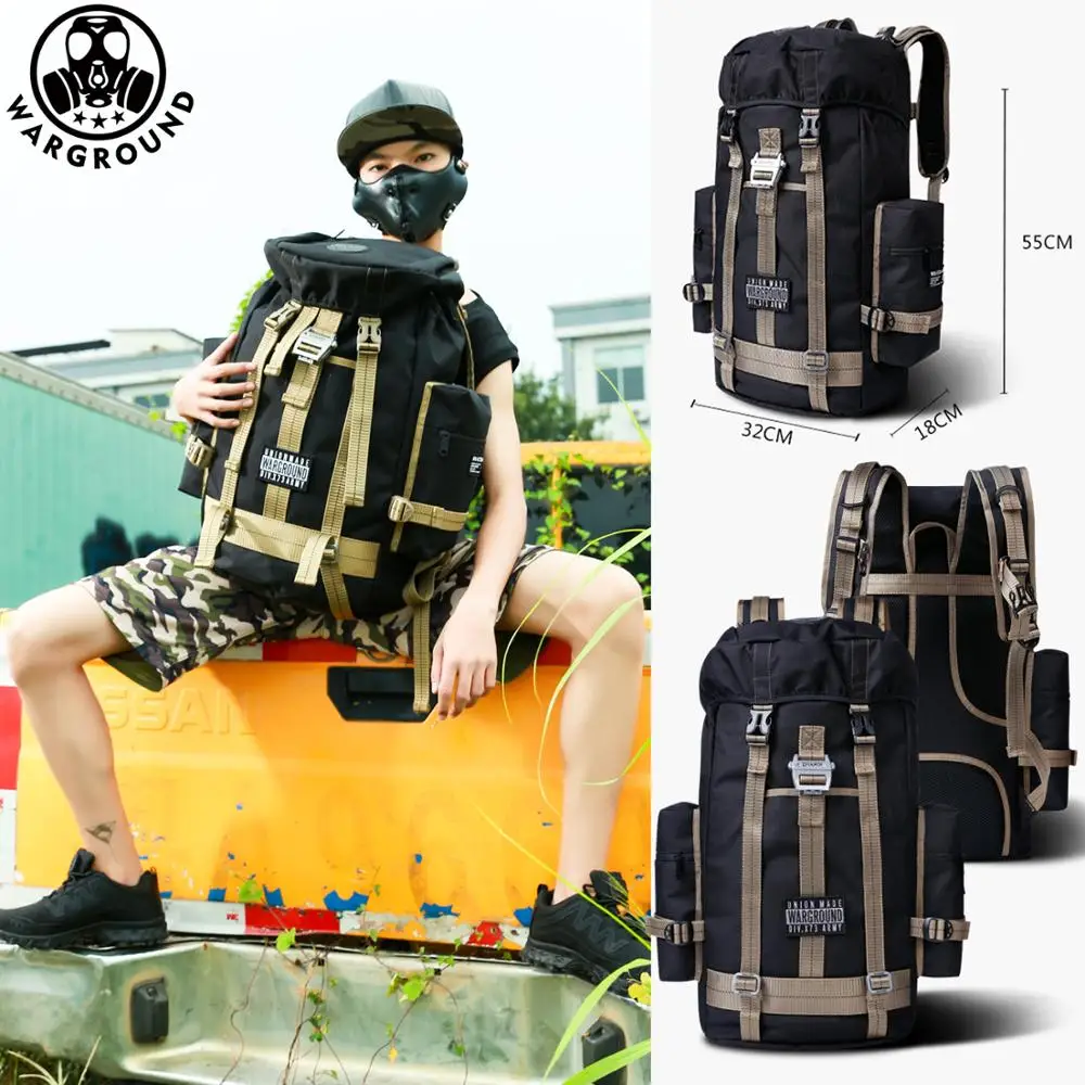 Уличный рюкзак для отдыха и альпинизма, походный рюкзак большой емкости, мужской походный рюкзак для кемпинга