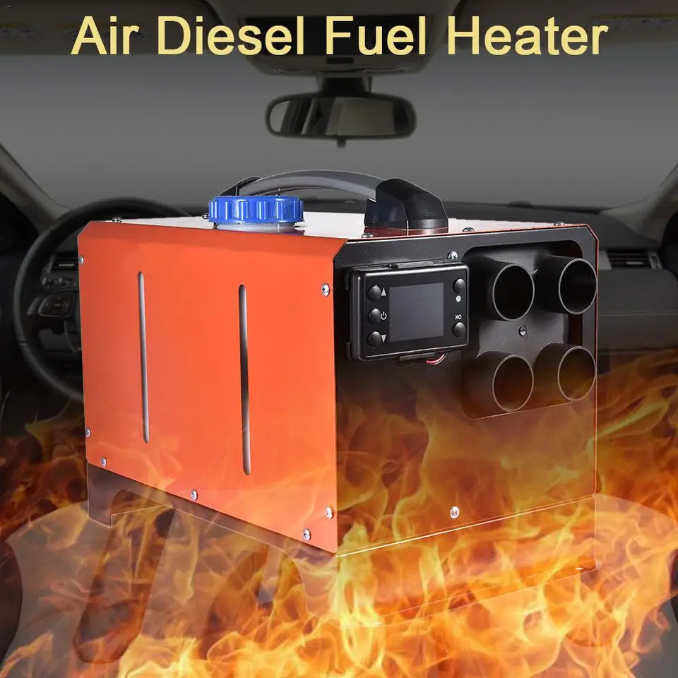Car Heater 5KW 12V24V Auxiliary Heater In Electric Heaters Air Diesel Fuel  Heater Car Parking Heater For Car Truck Bus Trailer