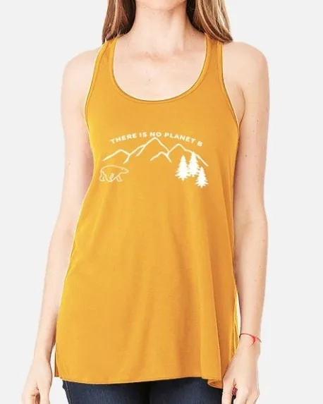 

there is no planet b vest tops womens tees funny graphic tops summer style outfits tank top