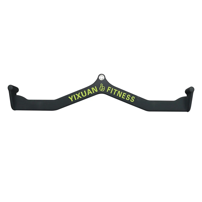 Gym Pully Cable Machine Attachment Triceps Back Workout 71cm Long Handle for Home Pull Down Training Rowing Machine Accessories