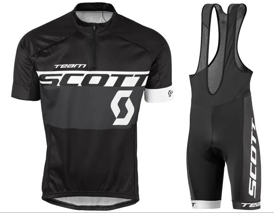 

Man Bike Jersey Set Scottes-pro 2020 summer Short Sleeve Cycling Clothing Breathable Bib Shorts Suit road Triathlon Mtb Uniform