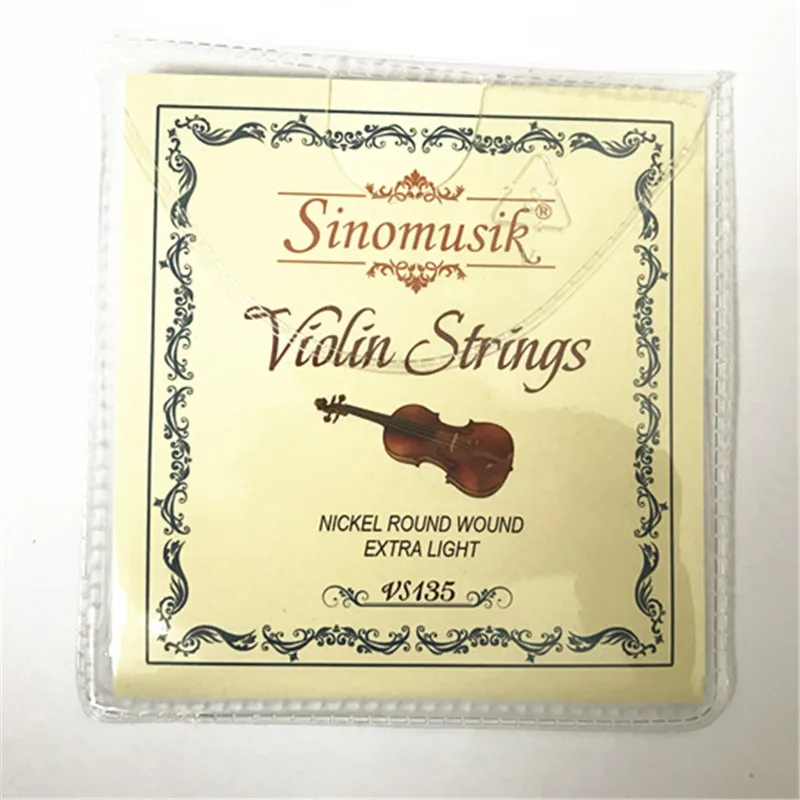 

4Pcs/Set E/A/D/G String Sinomusik Brand Hot Sale Factory Price Steel Violin Viola Cello String