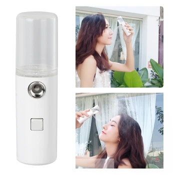 

Handheld USB Facial Moisturizing Nebulizer Nano Mist Sprayer Skin Care Beauty Instrume USB Charging Maquina de Facial