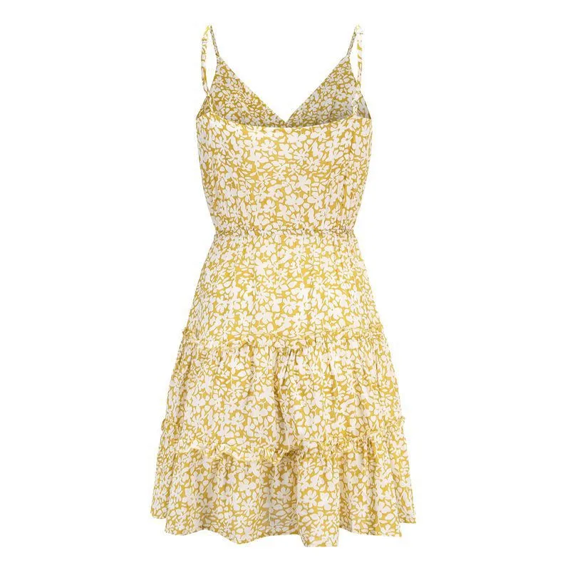 sleeveless print mini dress04
