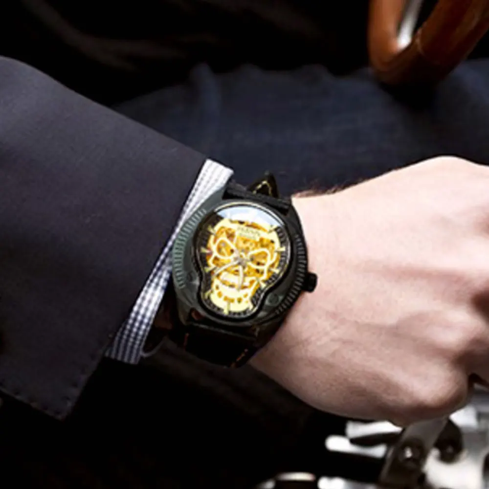 

Luxury PARNIS Commander Seriers Luminous Mens Leather Watchband 21 Jewels Miyota Automatic Self-Wind Mechanical Watch Wristwatch