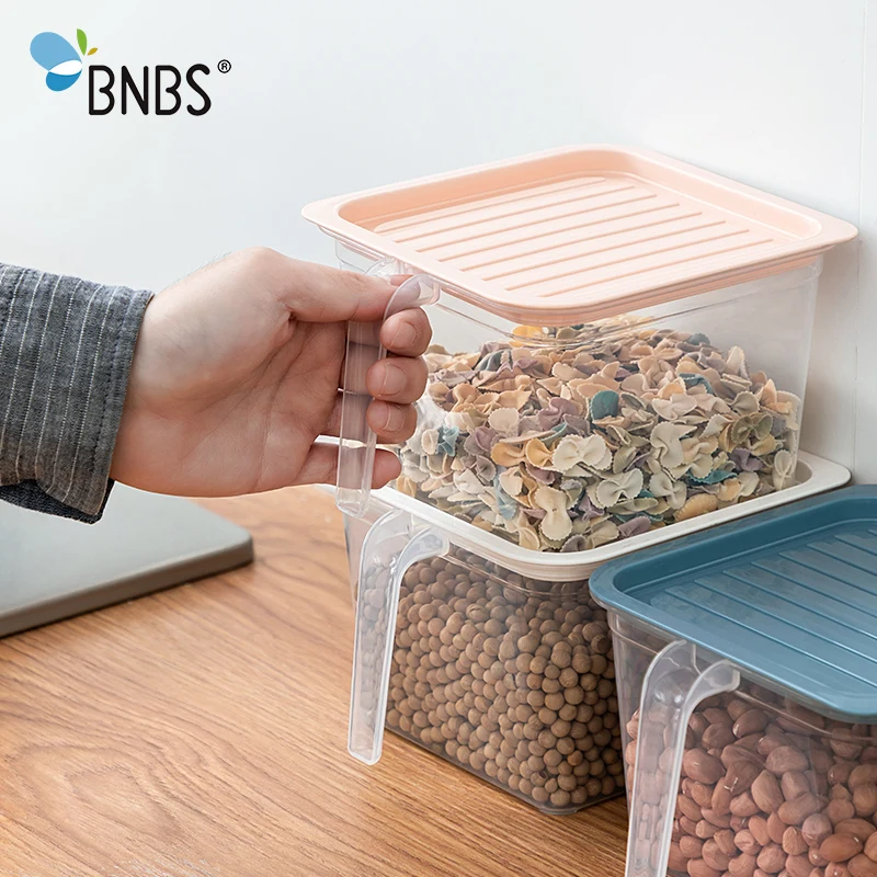 Кухонная прозрачная полипропиленовая коробка BNBS для хранения зерен