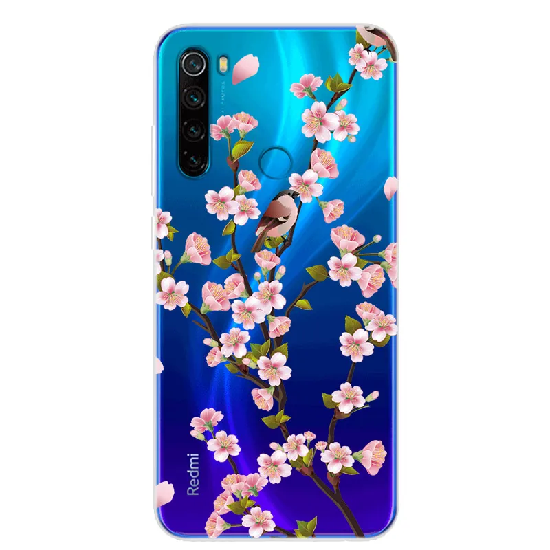 xiaomi leather case case For Xiaomi Redmi Note 8T Case clear Transparent Soft TPU Back Cover For Xiomi Redmi Note 8 Silicon Phone Cases Note8 8 Pro 8 t best phone cases for xiaomi Cases For Xiaomi