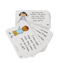 72 шт./компл. английские предложения флэш-карты ответ лист вопрос дети для раннего развития игрушки для детских игр головоломки