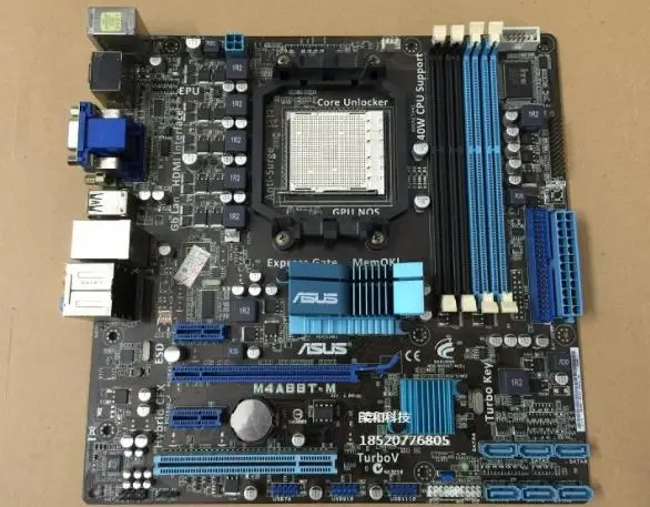 Оригинальная материнская плата для ASUS M4A88TD-M Socket AM3 DDR3 USB2.0 16GB 880G настольная материнская плата