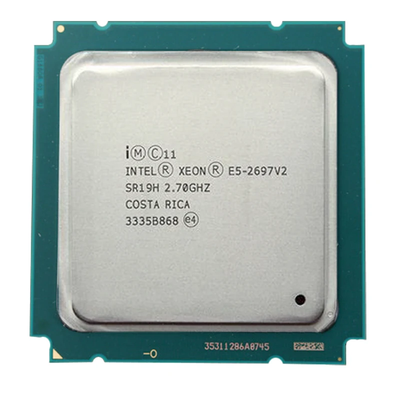 Для xeon E5 2697 V2 2 7 GHz 12 Core thread 24 30M QPI 8GT/s LGA 2011 SR19H C2 E5-2697 v2 процессор | Компьютеры и офис