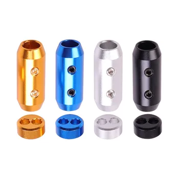 

6.0mm to 3.5mm Y Splitter Slider Audio Jack Metal Adapter Earphone Splitter Plug DIY Upgrade Headset Wire Connector Baking Paint