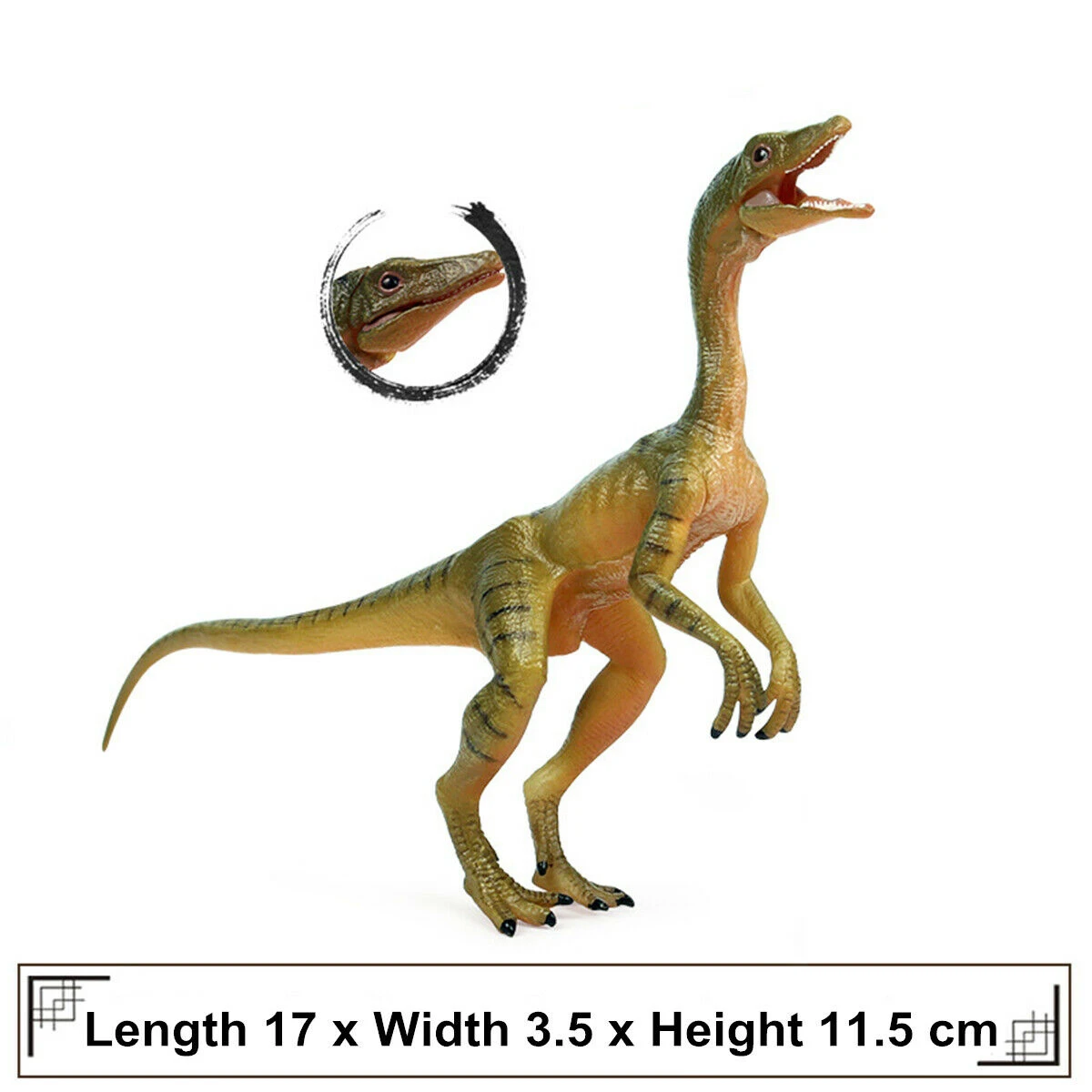 6 7 &quotCompsognathus рисунок 1/5 декора динозавр животных модель коллектор развивающие