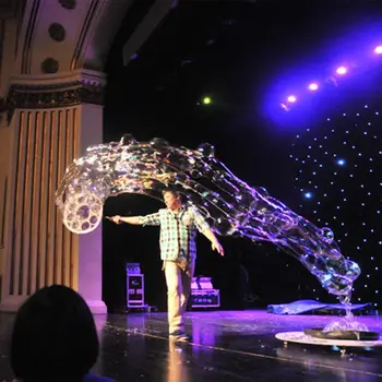 

6PCS/set Jumbo Colorful Bubble Wand Bubble Blower Toy Set For Kids Summer Outdoor Fun 7IN 72XC