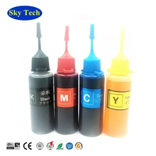 Высококачественные чернила для заправки картриджа универсальные, 4 цвета, костюм для Eposn Canon HP, Brother принтера