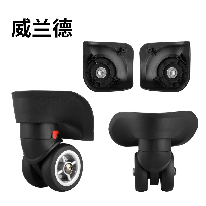 Travel Suitcase Casters Silent Caster Wheels Suitcase Accessories Replacement High-quality Suitcase Folding Silent Wheel Casters