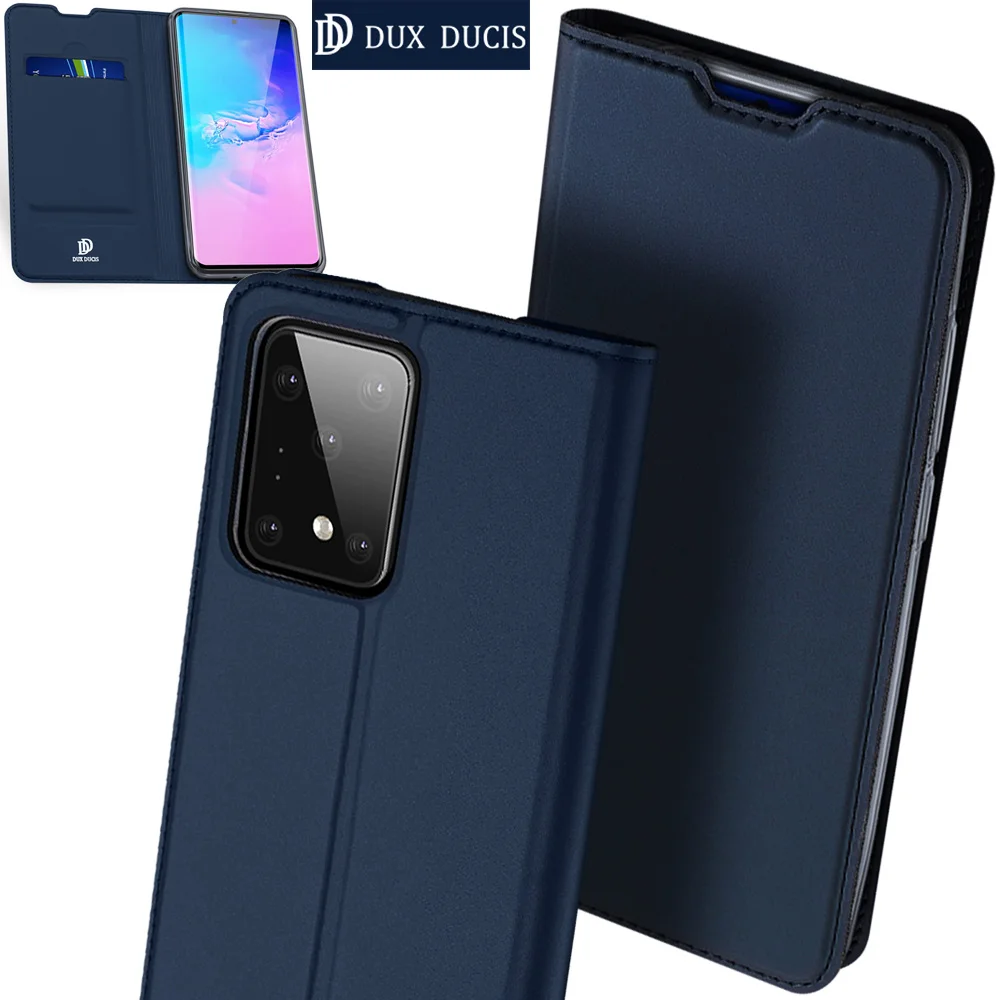 Кожаный флип-чехол DUX DUCIS для samsung Galaxy S11 Plus S11e, чехол-бумажник