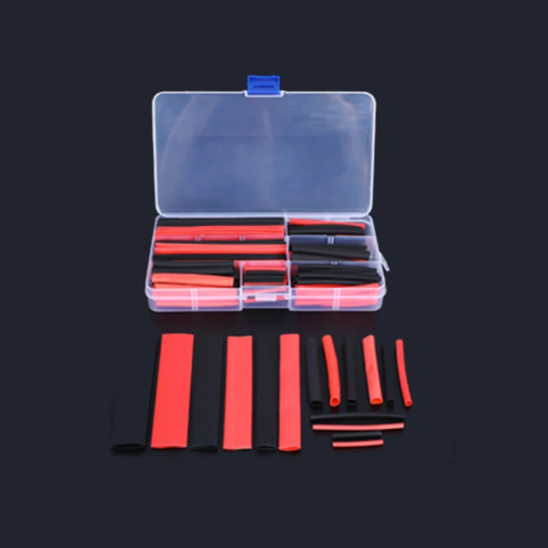 

70pcs/150pcs/164pcs/328pcs/530pcs Set Polyolefin Shrinking Assorted Heat Shrink Tube Wire Cable Insulated Sleeving Tubing Set 2: