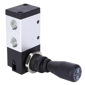 

Hand Pull Valve G1/4in Manual Hand Pull Valve 2-Position 3-Way Push Lever Operated Valve Electric Magnetic Valve