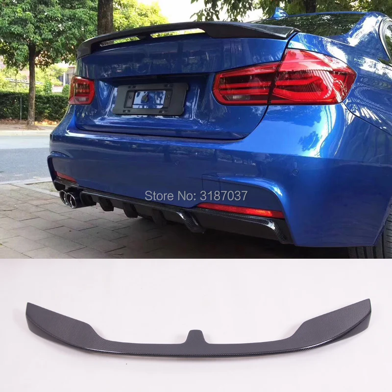 For BMW F30 3 Series Saloon / F80 M3 2012 2016 Carbon Fiber Rear Roof
