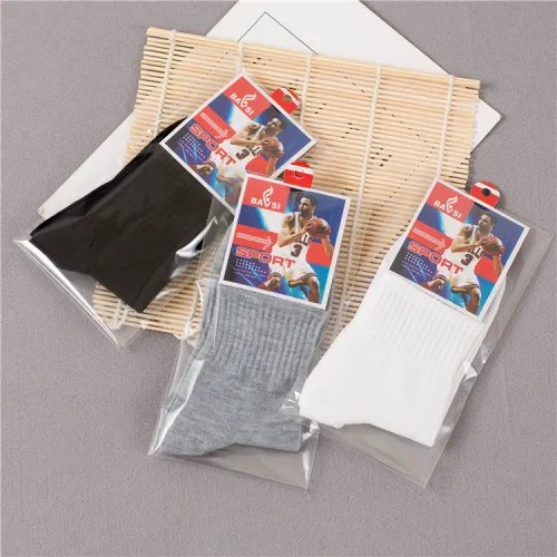 3 colors mixed D Мужские модные носки из полиэстера, хлопковые спортивные мужские носки, повседневные длинные носки без пятки для мужчин, 6 пар/лот = 12 штук - Цвет: 3 colors mixed D