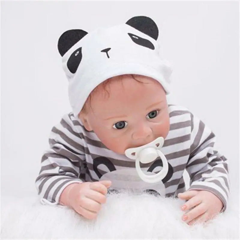 Реалистичная Bebe Reborn Baby Doll 22 ''ручная работа живая мягкая виниловая детская игрушка подарок Reborn Dolls Baby
