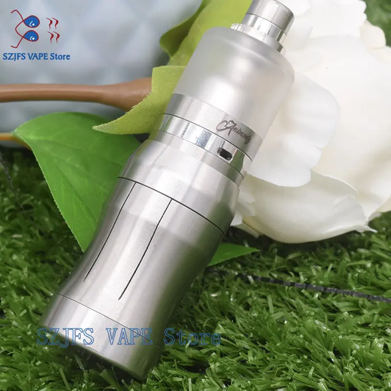 

YFTK Style stratum zero mod with Bastard RTA e-cigarette kit 22mm vaporizer mod vape fit 18350 battery vape vs Zeus x kylin m