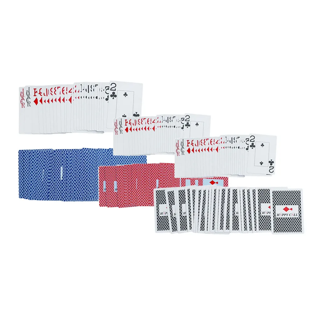 Professional Poker Playing Cards, Waterproof Deck Poker Card with Plastic Box, Perfect for Party and Game