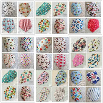 

30/50 Pcs Mix Color Dog Bandana Cotton Triangle Scarf Dog Bibs Puppy Dog Kerchief Accessories Dog Scarf 65*45*45cm Pet Supplies