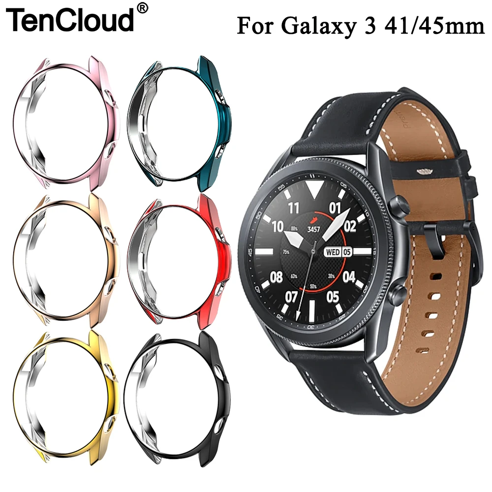 Protective Cover Case For Samsung Galaxy Watch 3 41 45mm Protector Bumper For Galaxy Watch3 Shell Case Smart Watch Accessories Smart Accessories Aliexpress