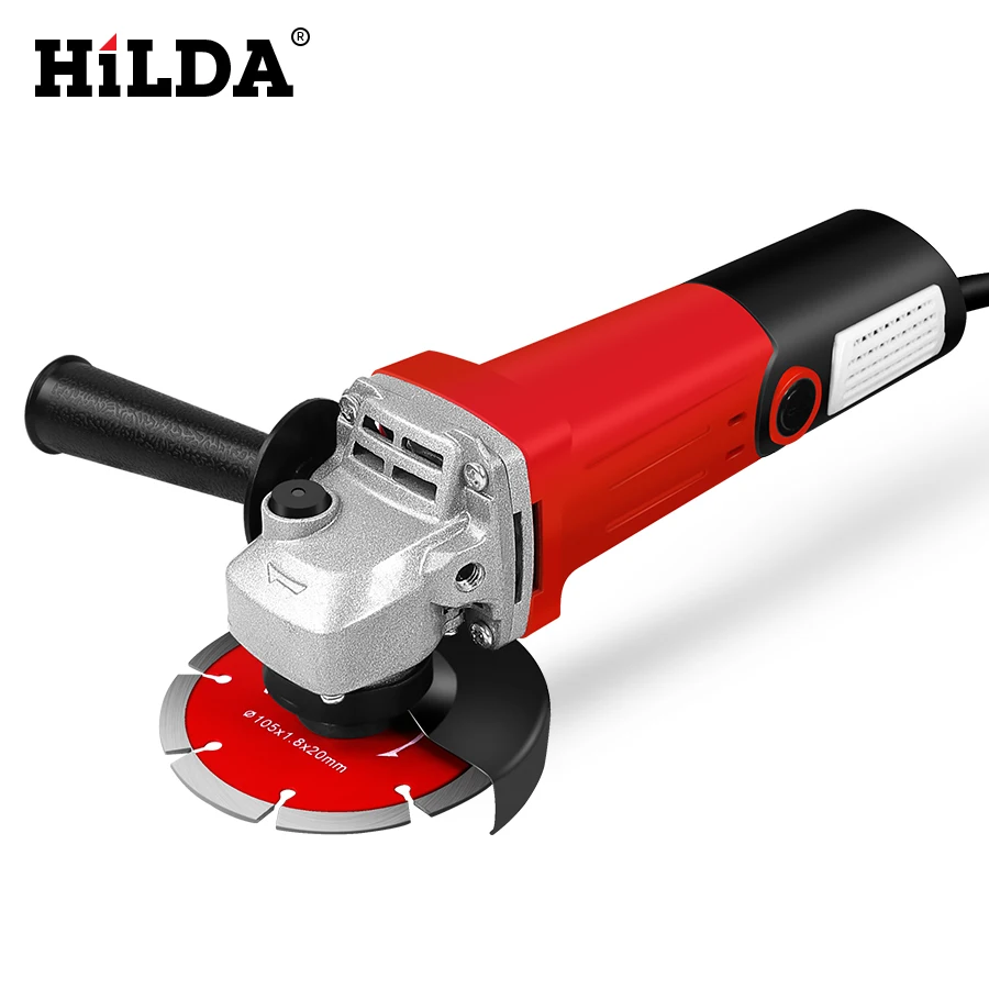  HILDA 1100W Angle Grinder Grinding machine Electric Grinding Machine Power Tool Grinding Cutting Gr