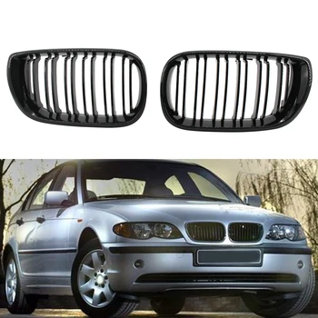 

2pcs Car Front Grilles for BMW E46 3 Series 4 Door 318I 320I 325I 330I 2002-2005
