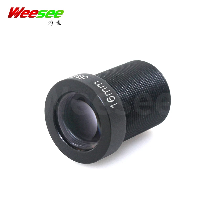 WS плата объектива 16 мм F1.8 5MP M12 крепление IR HD cctv объектив