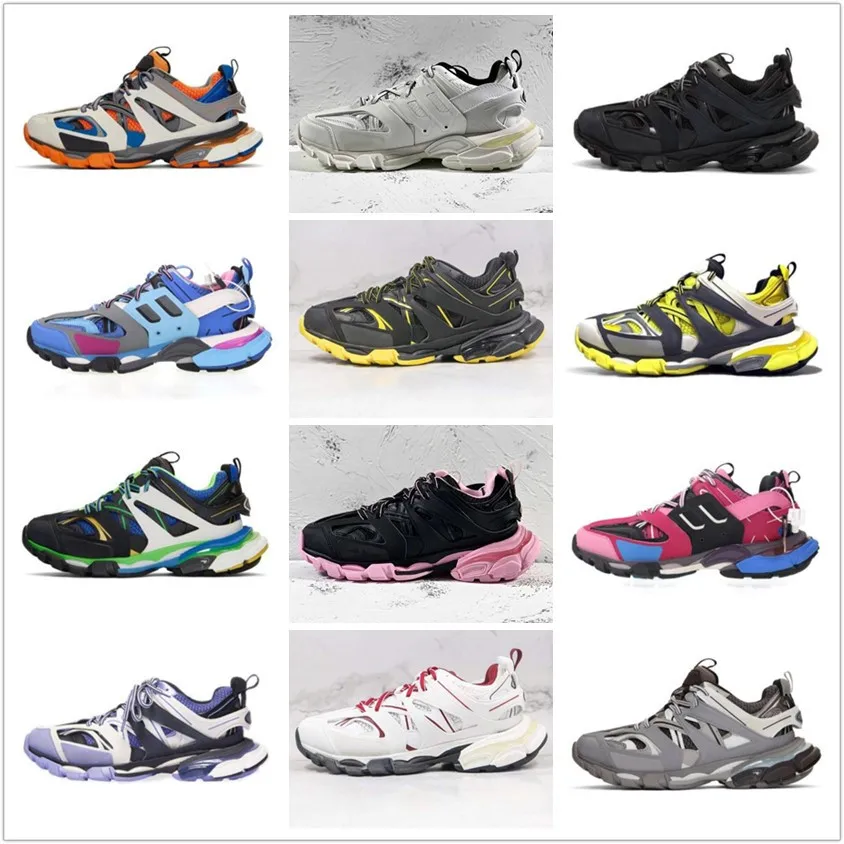 Nuevo 20 colores de malla Triple deportes zapatillas de deporte de las mujeres de los hombres zapatos de entrenador al aire libre correr caminar calzado UE 36-45 ventas
