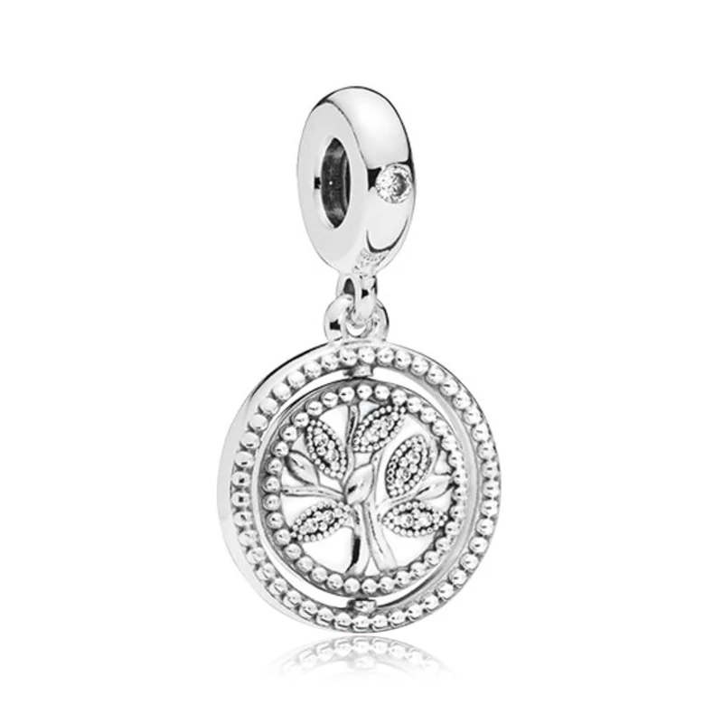 Z040 Подходит для браслета Pandora, сверкающее сердце Simba,, сделай сам, ювелирное изделие, новое серебро 925, крест, любовь, пингвин, винный стеклянный кулон, Шарм - Цвет: Z040