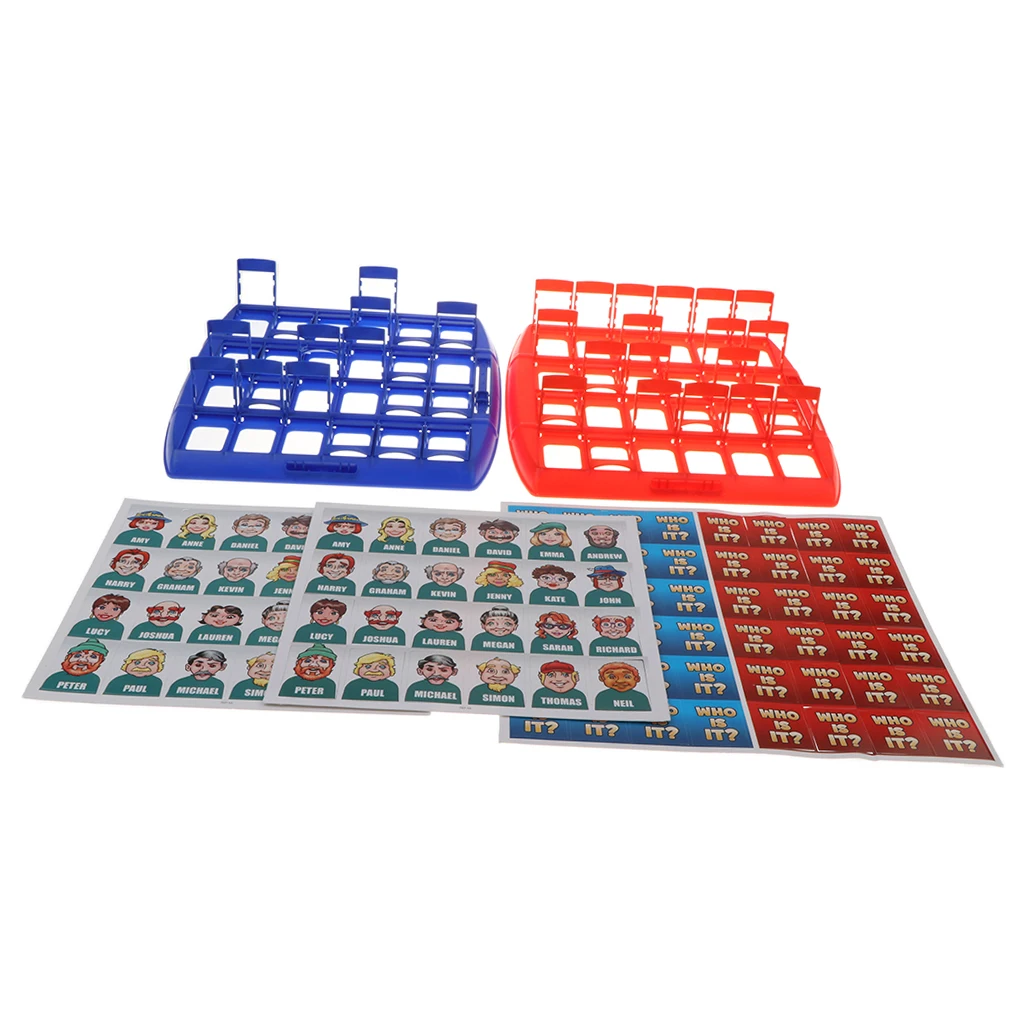 Who Is It Board Game Reveal Who Your Player Is Traditional Deductive Suspect