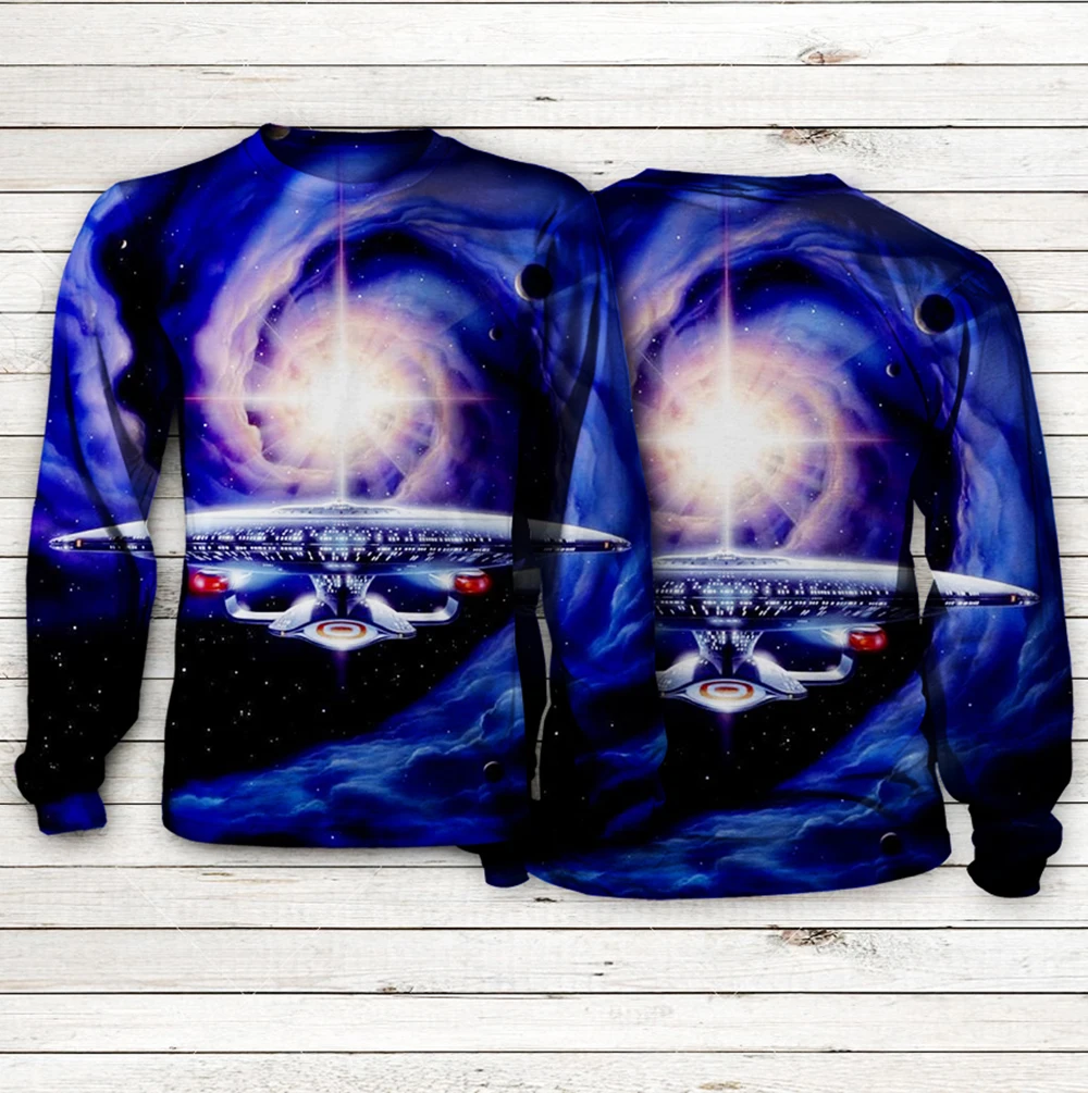 

Men Shirt Star Trek 3D print T Shirt fullprint Spring Summer shirts Customized Casual Sports Cotton shirt Plus Size dropshipping