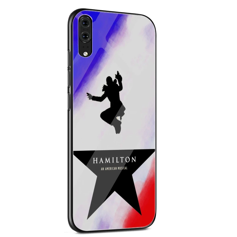 G9 Стеклянный Чехол для мобильного телефона huawei P30 P20 P Smart P10 Y6 7A Y9 Honor 8X9 10 mate 20 Pro Lite Musician Hamilton Cute - Цвет: G9