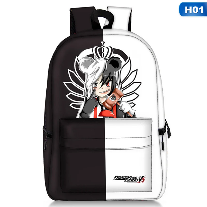 Danganronpa триггер счастливый рюкзак для студентов средней школы сумка для женщин и мужчин большой емкости рюкзак для путешествий рюкзак для ноутбука Прямая поставка