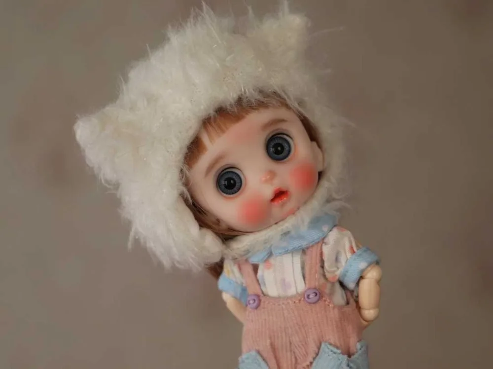 OB11 кукла Кастомизация кукла 1/8 BJD куклы OB DIY полимерная глина 20191217