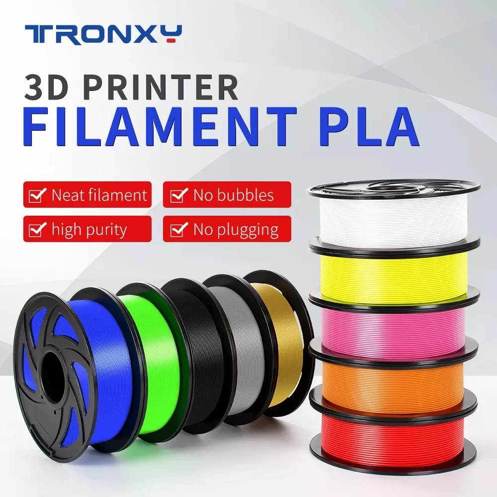 

TRONXY 10 Color Filament 1.75mm 1KG PLA For Low Shrinkage Consumable For 3D Printer And 3D Pens