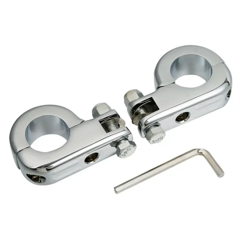 Монтажный комплект для ног мотоцикла для Harley Honda Yamaha Kawasaki 1,2" Highway Bars