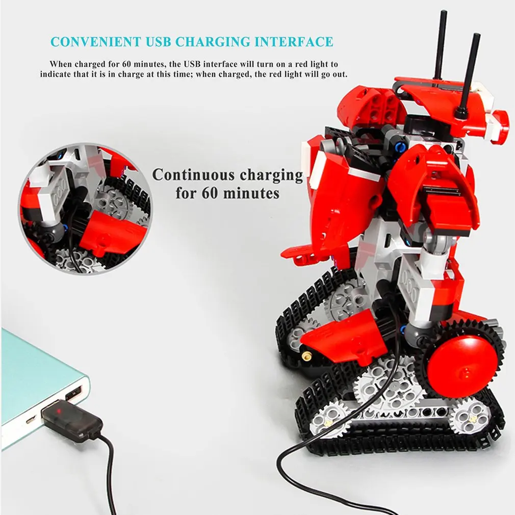 RC App Control Robot New Technic Motor Function Robot Set Building Blocks Bricks Assembly Boys Girls Kids Toys Christmas Gifts
