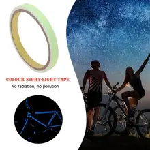 Светящиеся Предупреждение ленты безопасности ночного видения ленты для украшения дома/голливудские вечерние самоклеющиеся