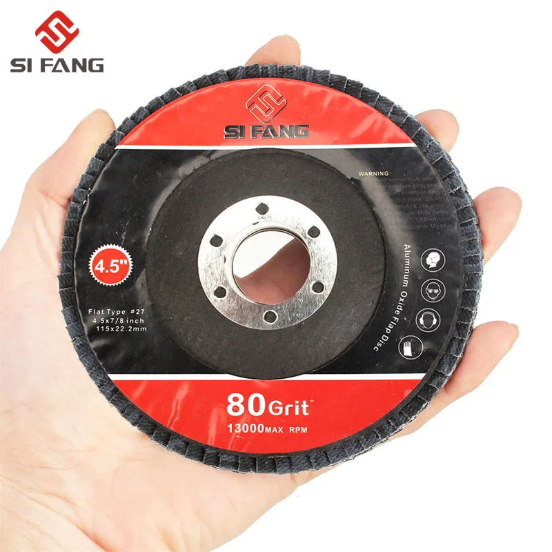 10Pcs 4.5"Flap Disc Sanding Wheel Grit 320 For Angle Grinder Polishing Type 29 